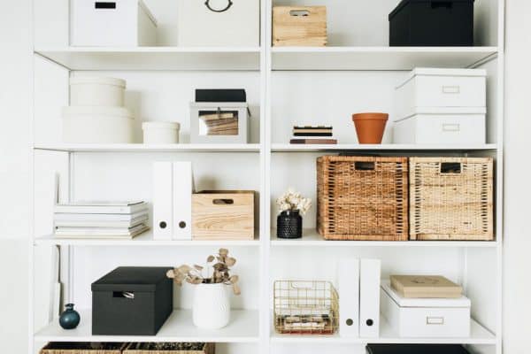 Cleaning and organising house