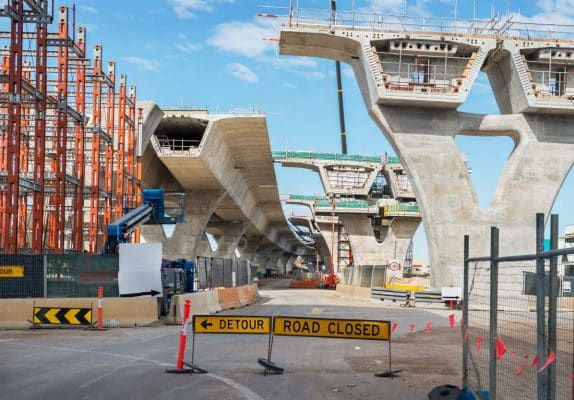 T2D motorway construction